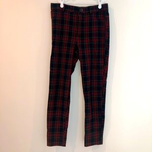 Zara plaid pants